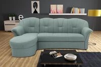 DOMO. collection Ecksofa Puno, kleines Schlafsofa in L-Form mit Longchair, Sofa,