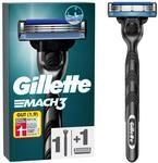 Gillette Mach3 Rasierer Herren &mdash; Inkl. 1 Nassrasierer, 1 Rasierklinge mit 3-Fach