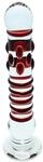 Sensual Glass Heaven Dildo-R.2724, Rot, 440 g