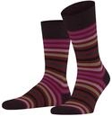 FALKE Herren Tinted Stripe Socken Wolle Baumwolle atmungsaktiv | mit hochwertiger Fil