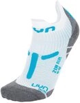 UYN Run 2In Socken White/Turquoise 41/42