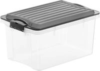 Rotho Compact Aufbewahrungsbox 4.5l mit Deckel, Kunststoff (PP) BPA-frei,