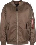 Alpha Industries Damen Ma-1 Core Wmn F&uuml;r Herren Bomberjacke, Taupe, M-L EU