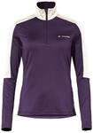 VAUDE Damen d&uuml;nner Fleecepullover Livigno Halfzip II, angenehm warm,