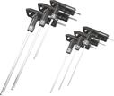 Topeak Innensechskantschl&uuml;ssel Set T-Handle DuoHex, Black, 2/2.5/3/4/5/ 6mm,