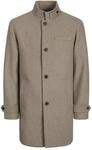 JACK & JONES JJEMELTON WOOL COAT SN