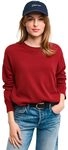 Gant Herren Superfine Lambswool C-Neck Pullover, Plumped Red, XL EU