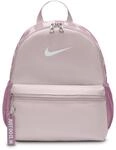 Nike Kinder Y NK BRSLA JDI MINI BKPK Rucksack, Platinum Violet/Plum Dust/Whit, One