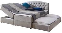 Atlantic Home Collection Boxspringbett LOTTE, 180x200 cm, inklusive zweiteiliger