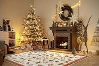 Villeroy & Boch Design Teppich Nostalgic - Toy's Delight - Christbaum Decke,