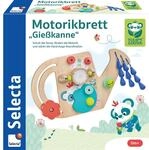 Selecta 61075 Tulips Garden, Motorikbrett Gie&szlig;kanne, 25 cm, Motorikspielzeug aus
