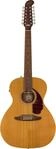 Fender Villager 12-saitige Akustikgitarre, Walnuss-Griffbrett,