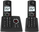 ALCATEL F530 Voice Duo - Schnurloses Festnetztelefon DECT mit Anrufbeantworter -