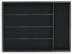 Relaxdays Besteckkasten, 5 F&auml;cher, Schubladen Ordnungssystem, HBT: 4,5 x 34 x...