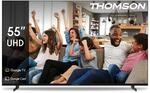 Thomson 55 Zoll (139cm) 4K Ultra HD Smart Google TV, Wi-Fi, Dolby Audio, HDR10,