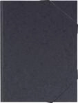 Brunnen 104708390 Sammelmappe (A3, Karton, mit Gummizug) schwarz