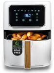 BERGNER NATURALLY - PFAS-Freie Hei&szlig;luftfritteuse 1800W 6.9L - 8 Kochprogramme - Air