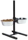 Karlie Otis Plus - Doppelnapfst&auml;nder mit N&auml;pfen 2.5 l &oslash;: 18 - 25 cm M