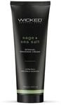 Wicked Sensual Care Massage Cream 120 ml Sage And Seasalt Scented Transparent