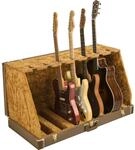 Fender&reg; Classic Series Case 7 Guitar Stand - Brown