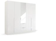 Rauch M&ouml;bel Quadra-Spin Glamour, Schrank, Hochglanz Wei&szlig;, Breite 226 cm