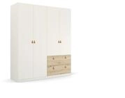 Rauch M&ouml;bel Homey by Quadra Spin Schrank Dreht&uuml;renschrank, Wei&szlig;-Eiche...