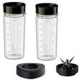 Braun Smoothie2Go Set BRSK002 Standmixer Zubeh&ouml;r Set f&uuml;r Smoothies und Getr&auml;nke