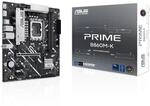 ASUS Prime B860M-K Mainboard Sockel Intel LGA 1851 (Intel B860, mATX, DDR5 Speicher,