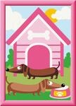 Ravensburger CreArt 23954 - Charmante Dackel - Malen nach Zahlen Hunde f&uuml;r...