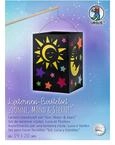Ursus 2370099 - Laternen Bastelset Sonne, Mond & Sterne, ca. 14 x 20 cm, Set mit