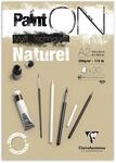 Clairefontaine 96543C Naturel PaintOn Block (250 g, DIN A2, 42 x 59,4 cm,...