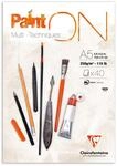 Clairefontaine 96538C - Malblock / Zeichenblock PaintON feink&ouml;rnig DIN A5...