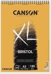 Canson Spiralalbum 29,7x42 50H XL Bristol extra glatt 180g, wei&szlig;, A3