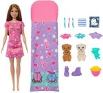 Barbie-Puppe und Spielset mit 2 Spielzeughunden und mehr als 10 Zubeh&ouml;rteilen,