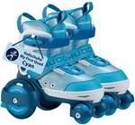 HUDORA Rollschuh My First Quad in Gr&ouml;&szlig;e 26-29 - Cyan - hochwertige Rollschuhe f&uuml;r