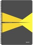 Leitz 46470015 Office Collegeblock A4 kariert, spiralgebunden mit Karton...