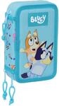 Safta Bluey Triple 36 Units Filled Pencil Case One Size