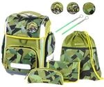 Schneiders 78367-065 - Schulranzen Ergolite Construction, 9-teiliges Set mit