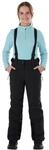 killtec M&auml;dchen Skihose/Funktionshose mit abzippbarem Latz KSW 77 GRLS SKI PNTS,