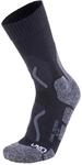 UYN Herren Cool Merino Trekking Herren Socke, Black/Grey Melange, 39-41 EU