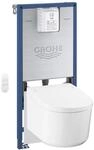 GROHE Sensia, Dusch-WC mit Rapid SLX 4-in-1 Set (mit zwei selbstreinigenden