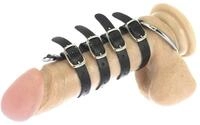 Erotic Fashion ra7408 Penisband , schwarz Echtes Leder, 1er-Pack (1 x 1 St&uuml;ck)