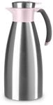 Emsa Soft Grip Isolierkanne, 1,5 Liter, Edelstahl, 12 Stunden hei&szlig; + 24 Stunden