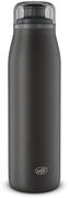 alfi ISO BOTTLE 500ml, schwarz, Isoliertrinkflasche aus Edelstahl, absolut dichter
