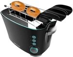Cecotec Toaster Toast&Taste Double B, 650W Leistung, Doppel-Schlitz f&uuml;r 2...