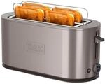 BLACK+DECKER - Extra Breiter Toaster 1500W | Schlitze 260x42 mm | 7...
