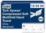 Tork Xpress Compressed Soft Multifold Paper Towels White H2, Advanced, 2-Ply,...