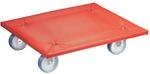 WAGNER Transportroller Transporthilfe I 59 x 49 x 14 cm, Tragkraft 400 kg I