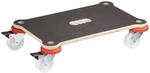 WAGNER Transportroller Transporthilfe I Schichtholz mit Grip 52 x 32 x 12,5 cm,