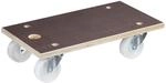 WAGNER Transportroller Transporthilfe I Schichtholz 24 mm mit Grip 57,5 x 30 x...